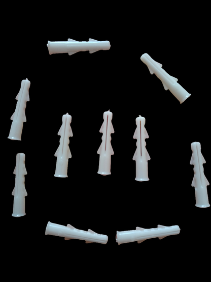 Pvc Wall Plug (1000 pcs in 1kg) - Rk Enterprises 