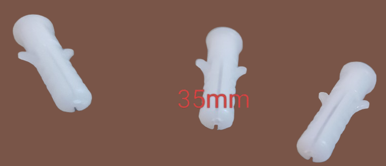 Pvc Wall Plug (1000 pcs in 1kg) - Rk Enterprises 